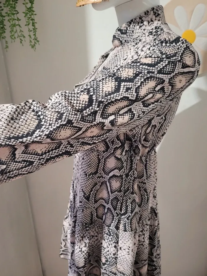 Robe tunique effet serpent - photo numéro 5