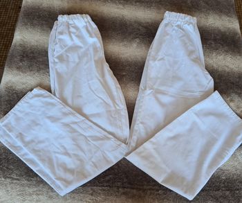 Pantalons blancs taille 36/38