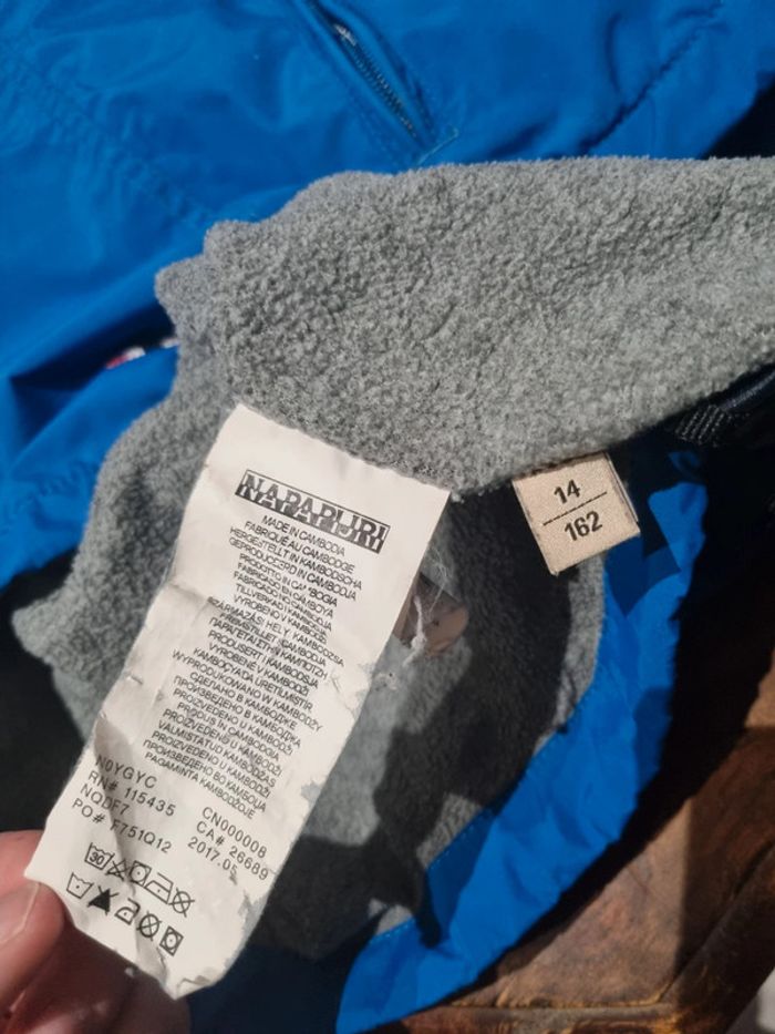 Veste imperméable de ski à fermeture pour ski Napapijri Enfant Taille 14 ans - photo numéro 5
