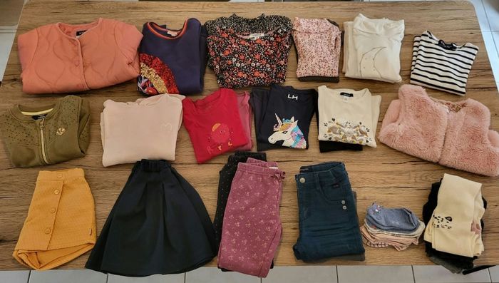 Lot de vêtements fille 5 ans Automne Hiver