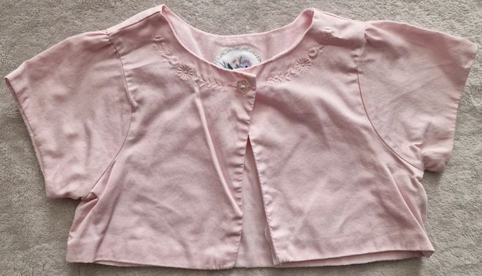 Ensemble cérémonie 6 pièces cassis, blanc & rose - 12M - Sergent Major (BE) - photo numéro 16