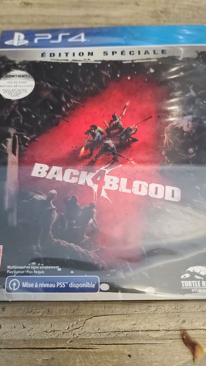 Black Blood ps4  neuf sous blister