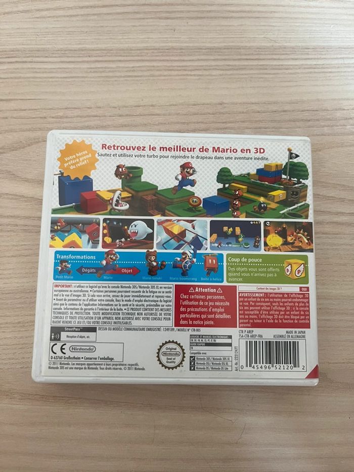Jeu 3DS Super Mario 3D Land - photo numéro 2