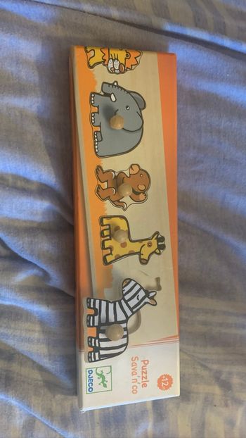 Djeco - Puzzle en bois Sava'n'co