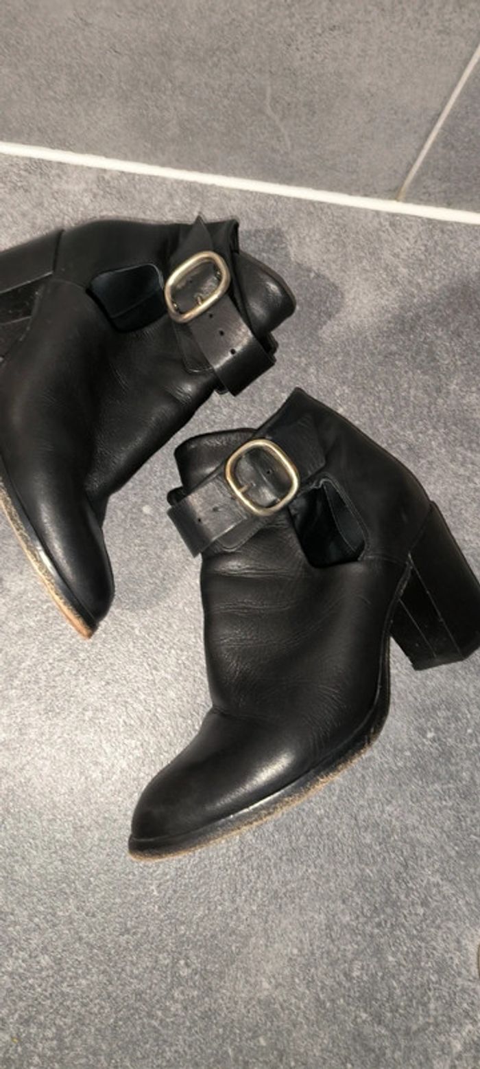 bottines maje très bon état 37 - photo numéro 8