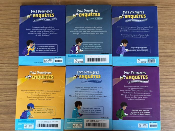 Lot de livres Mes premières enquêtes - photo numéro 2