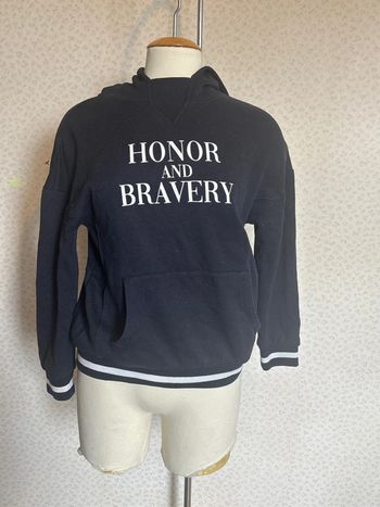 Pull ado honor and bravery taille 12ans marque kiabi