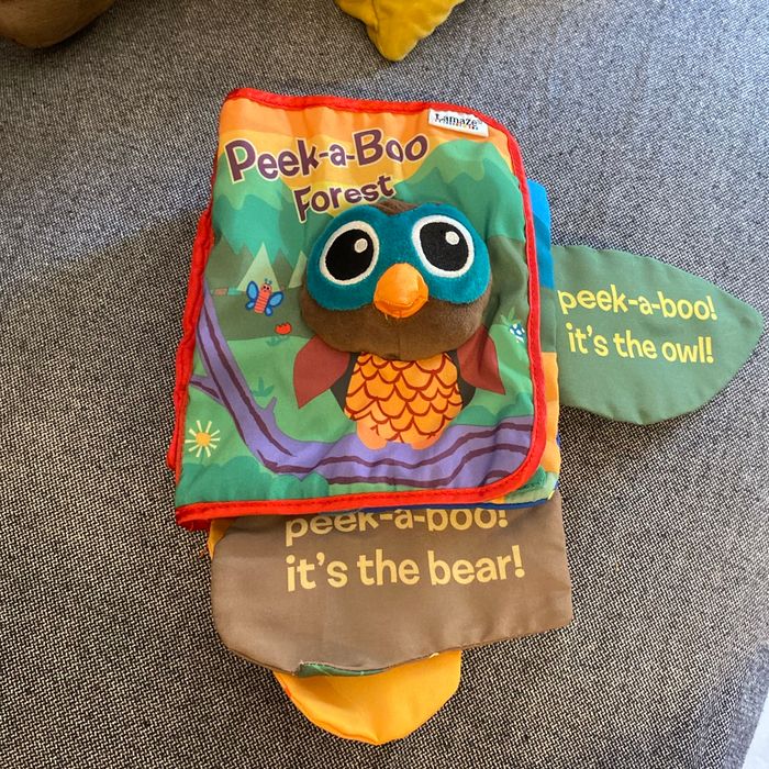 Livre tissu bébé éveil
