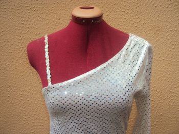 Robe longue cabaret spectacle