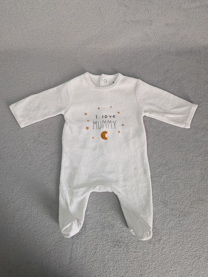 Grenouillère 1 mois