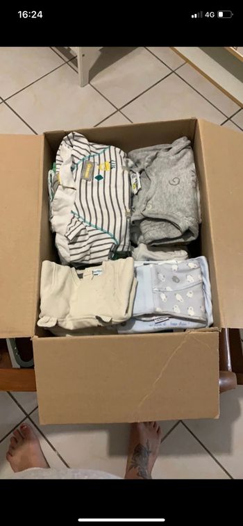 Lot de 1 mois garçon