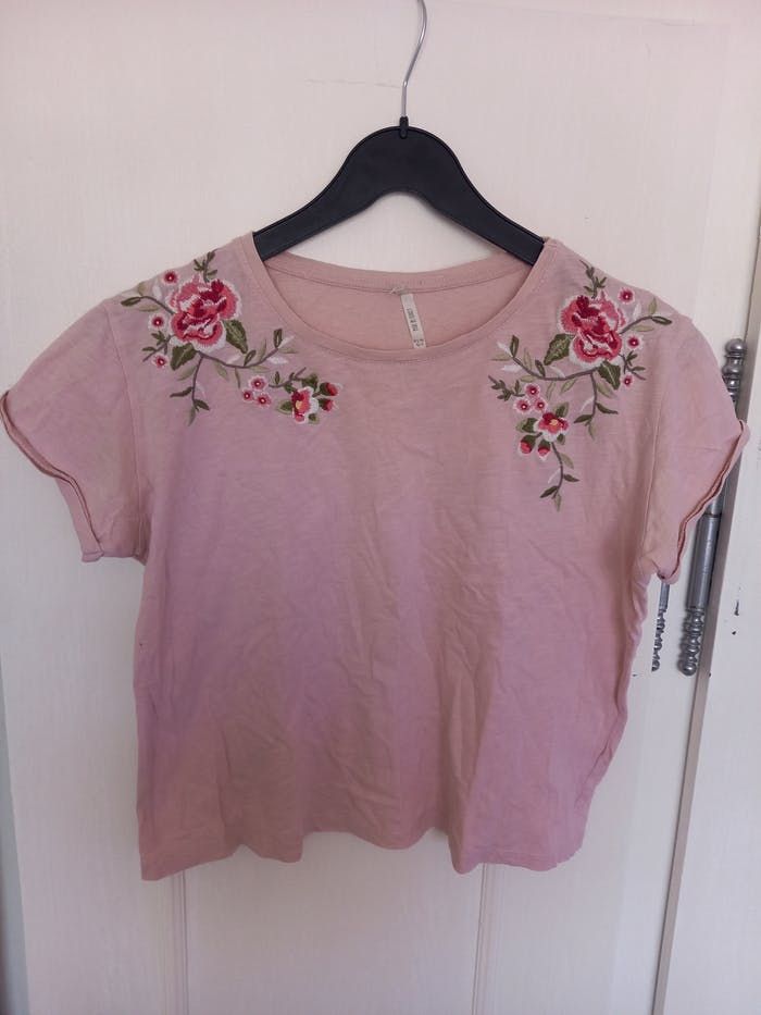 T-shirt manches courtes fille 11/12 ans