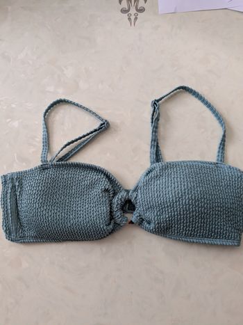 Maillot de bain Primark bleu turquoise. Taille