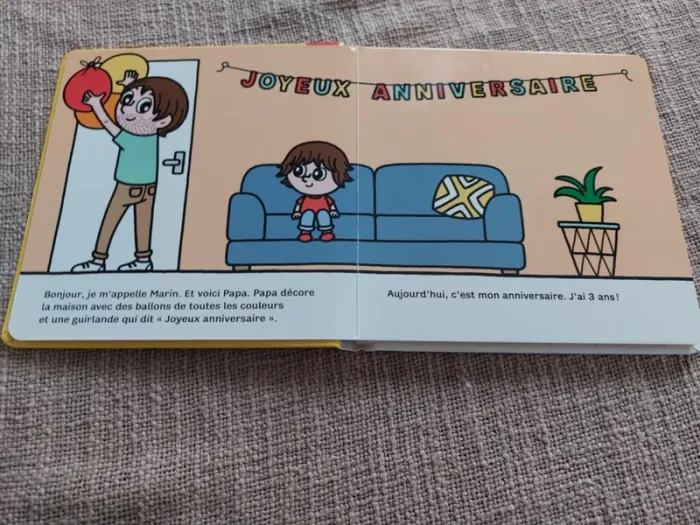 Livre mes tout ptits docs L’anniversaire - photo numéro 2