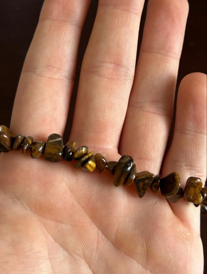 Bracelet en pierre œil de tigre - Bijou chic pour la confiance et la protection - photo numéro 5