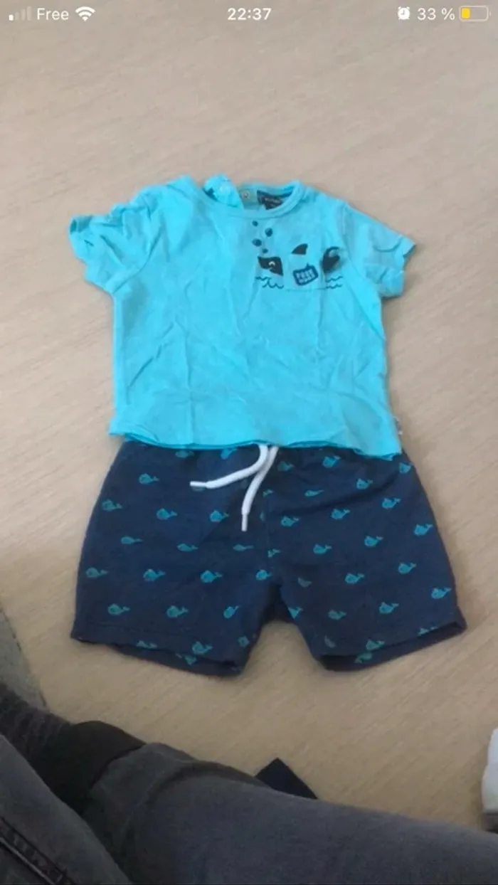 Ensemble short et t-shirt