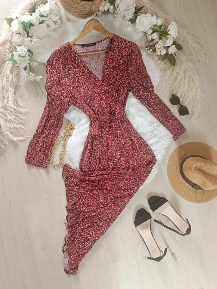 Jolie robe longue taille xl