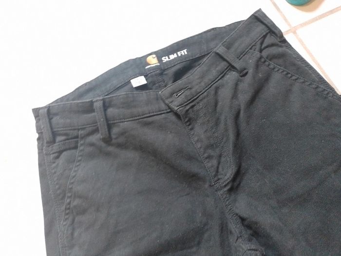 Pantalon femme noir droit Carhartt - photo numéro 11