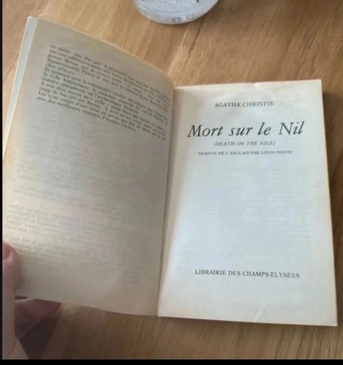 Livre Agatha Christie Mort sur le Nil - photo numéro 5