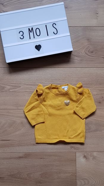 Pull vertbaudet 3 mois