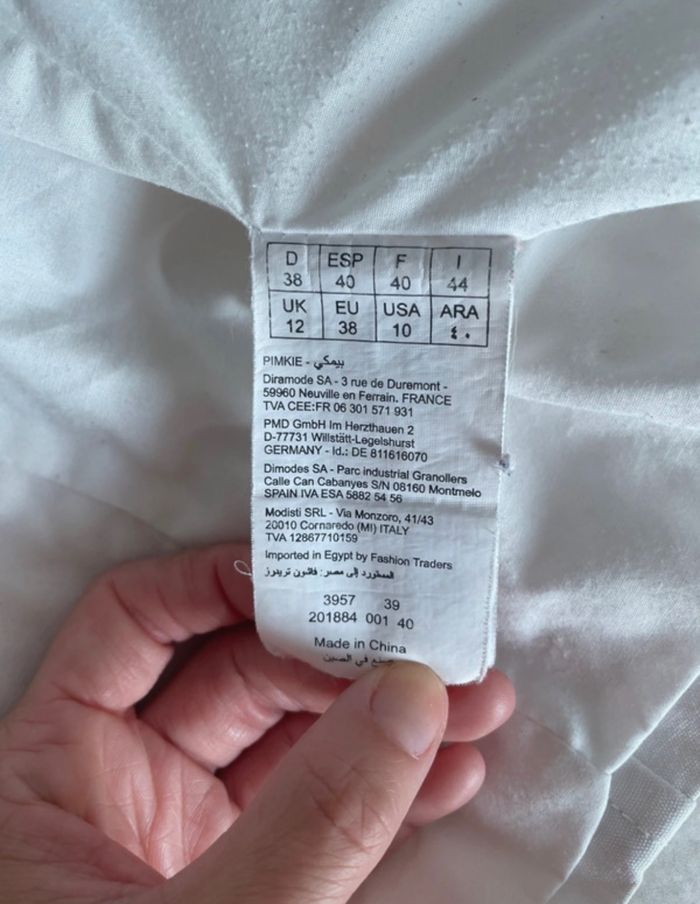 Veste blanche - photo numéro 5