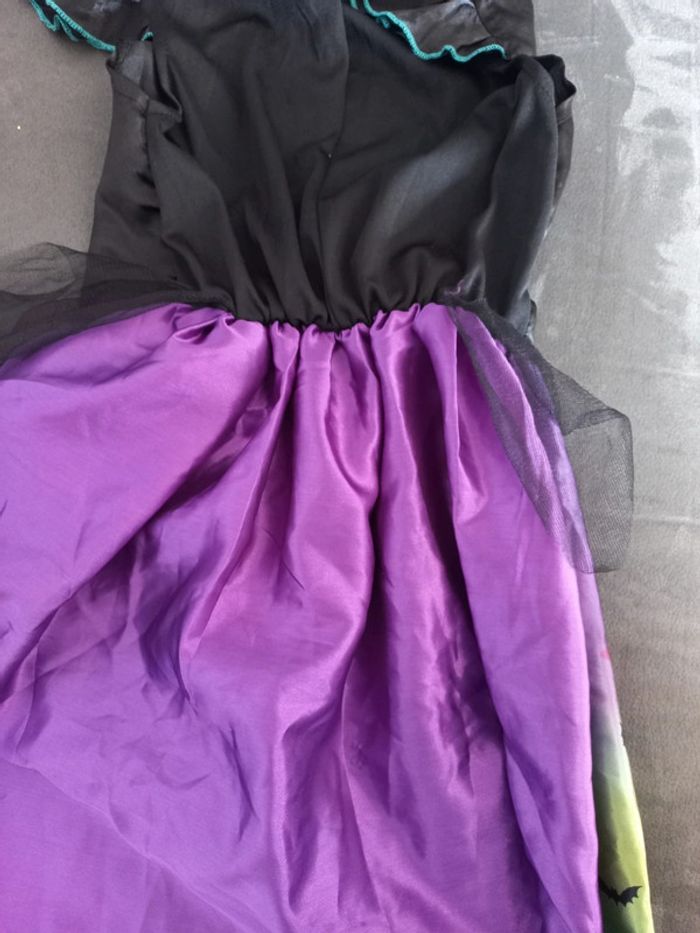 Robe déguisement sorcière 4/6 ans - photo numéro 3