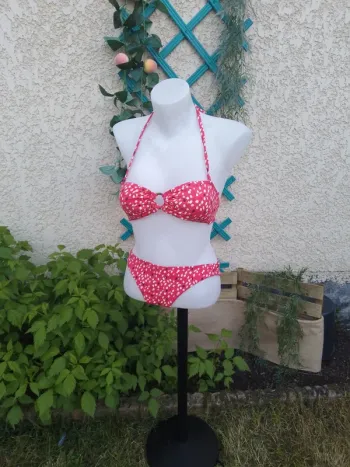 maillot de bain avec coussinets rembourrés amovibles - taille 36 - polyester