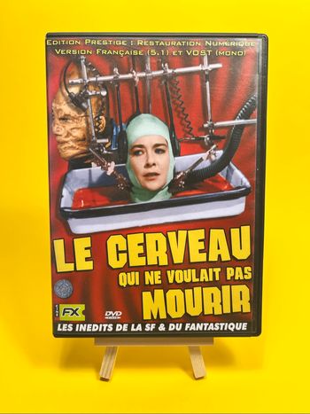 DVD Horreur : Le Cerveau qui ne voulait pas Mourir.