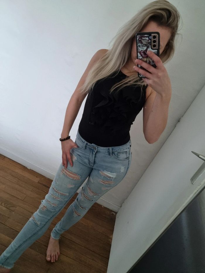Jeans moulant