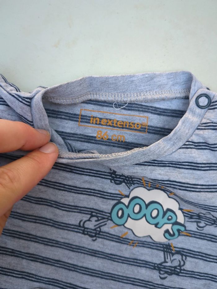 Tee-shirt manches longues 18-24mois - photo numéro 3