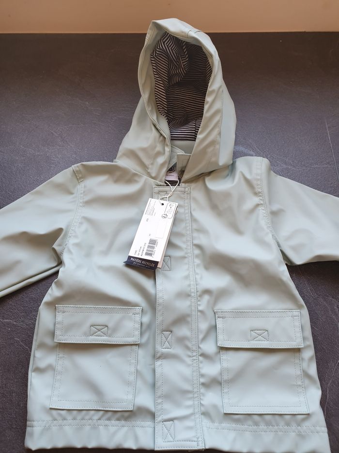 Ciré iconique vert herbier 6 mois - Petit bateau