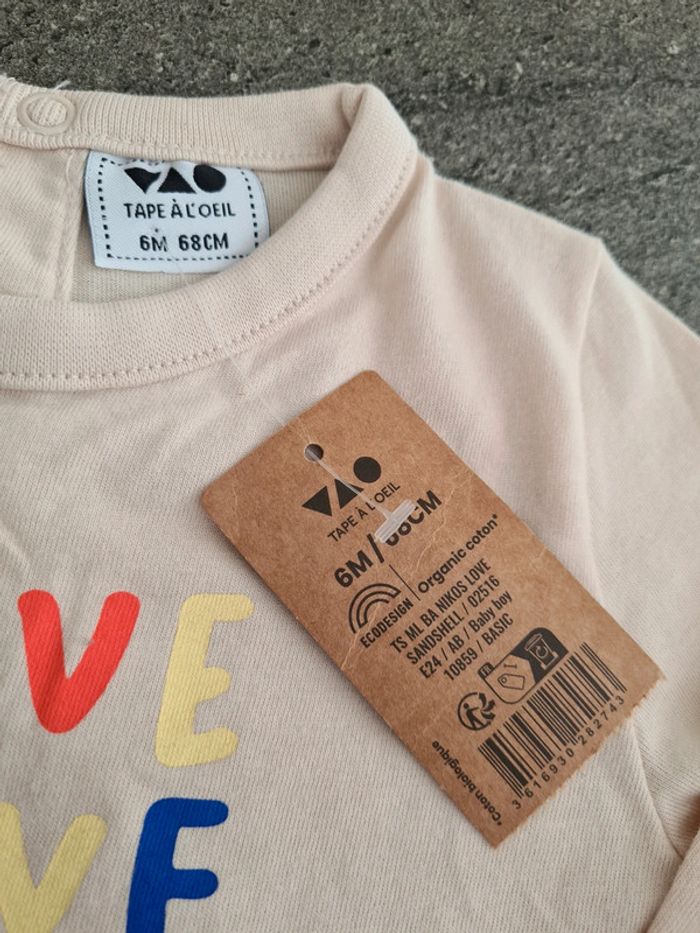 Tee-shirt manches longue tao - photo numéro 2