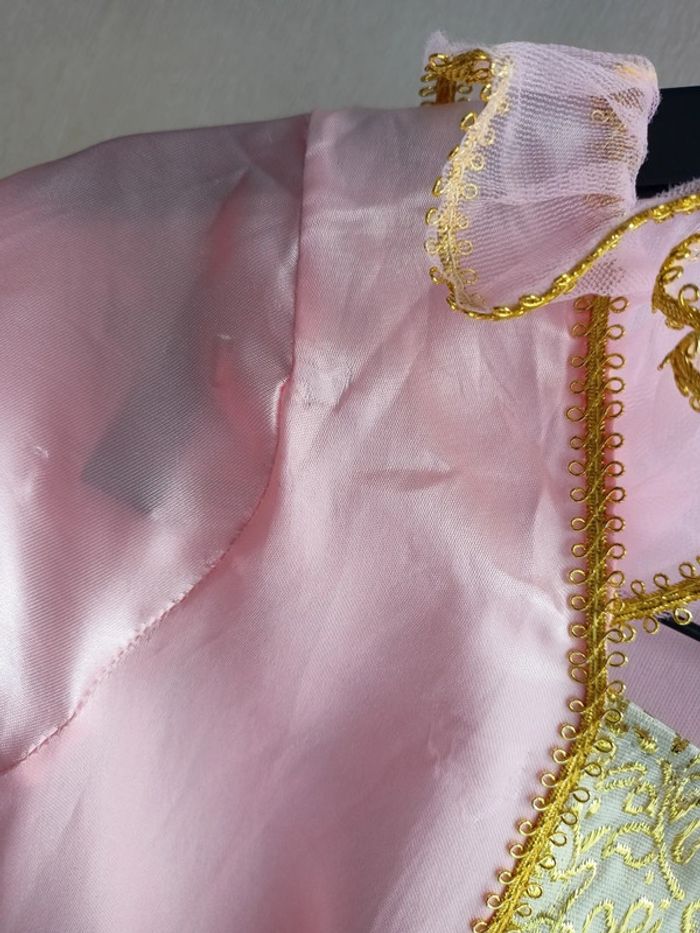 Déguisement Robe de princesse en satin rose M 8-10ans - photo numéro 4