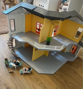 Maison jaune playmobil