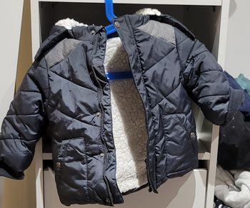 Blouson doublé moumoute
