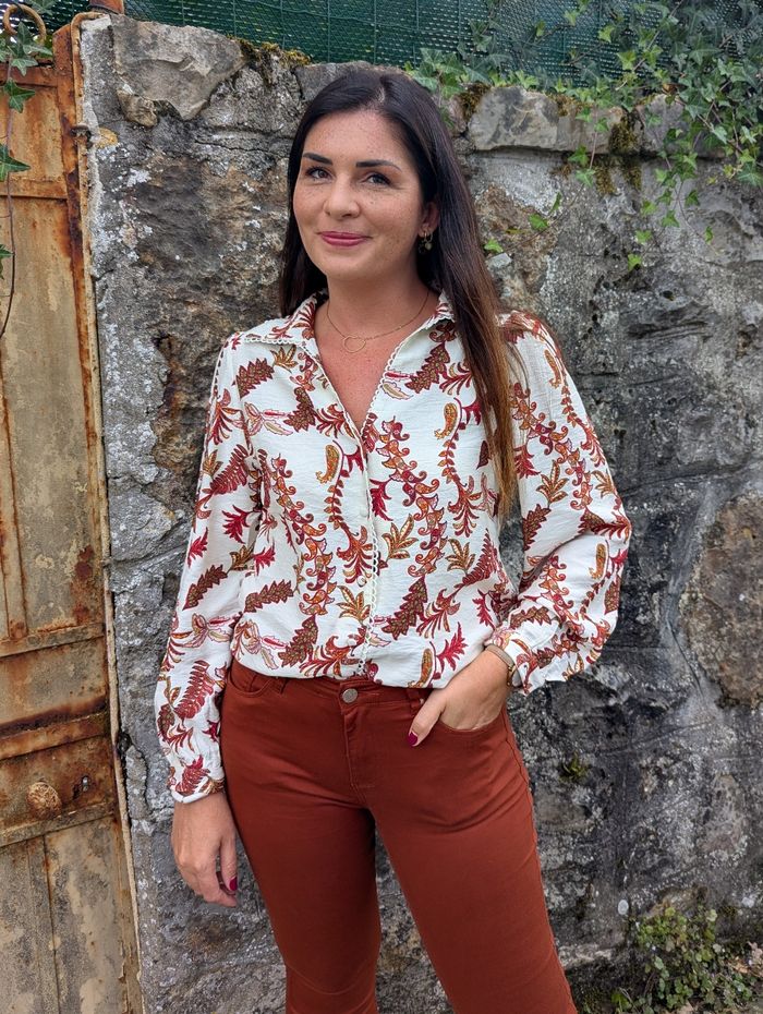 Chemise Paimpol motif feuilles automne
Taille L - photo numéro 2