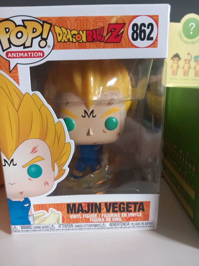 Figurine pop majin vegeta