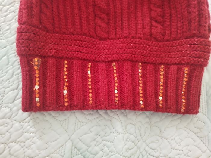 Bonnet bordeaux fille tu Etam - photo numéro 2
