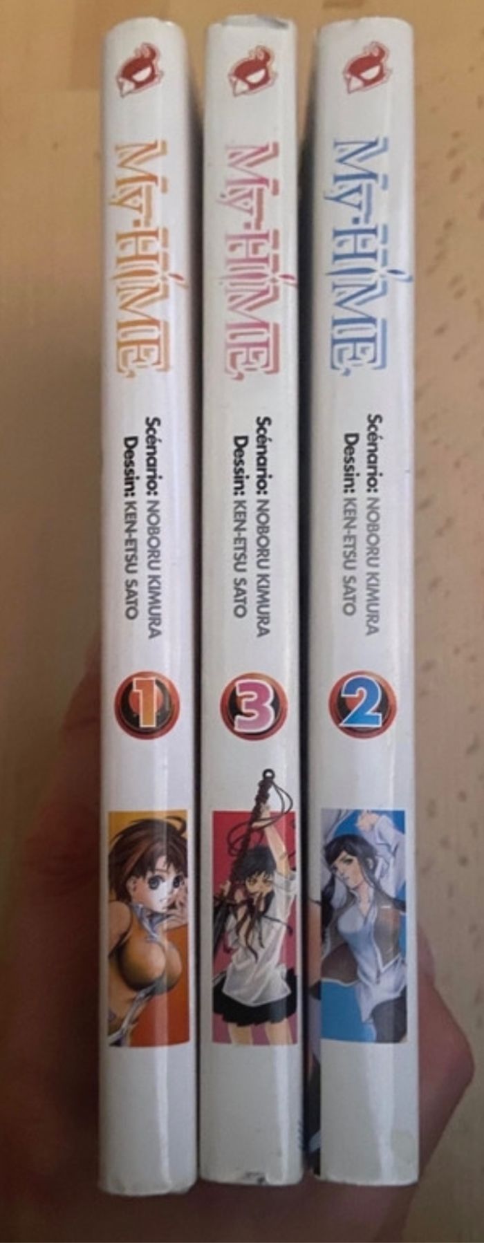 Manga my hime tome 1 2 3 - photo numéro 2