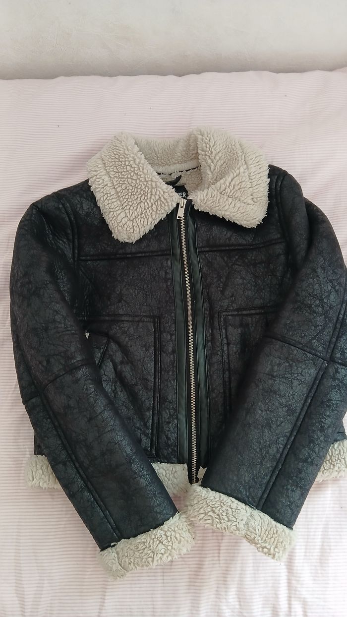 Manteau fourrure fille taille xs 14 ans - photo numéro 2