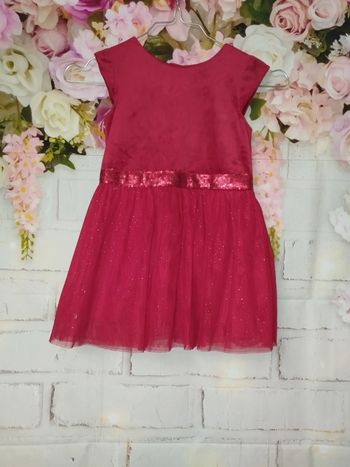 Robe bordeaux 4ans