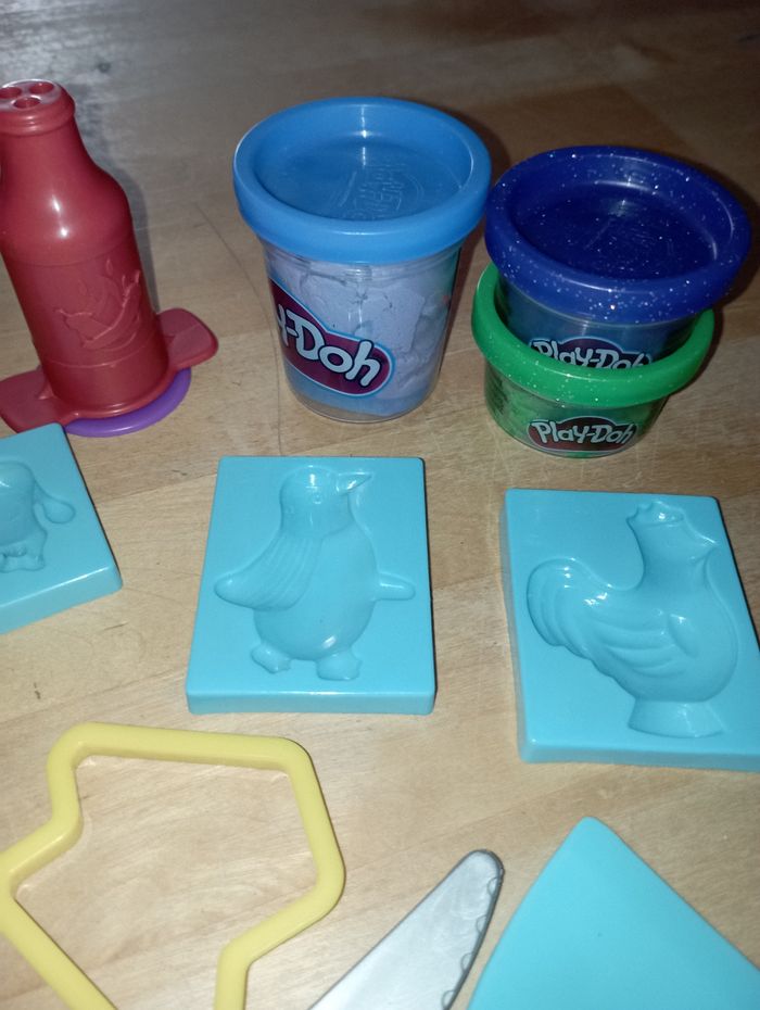 Lot de pâtes a modeler - photo numéro 4