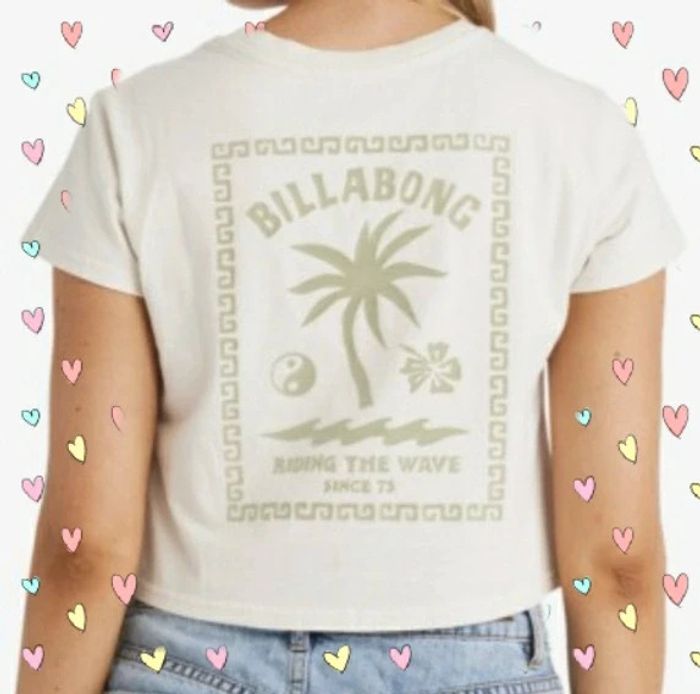 Tee-shirt crop Billabong - photo numéro 2