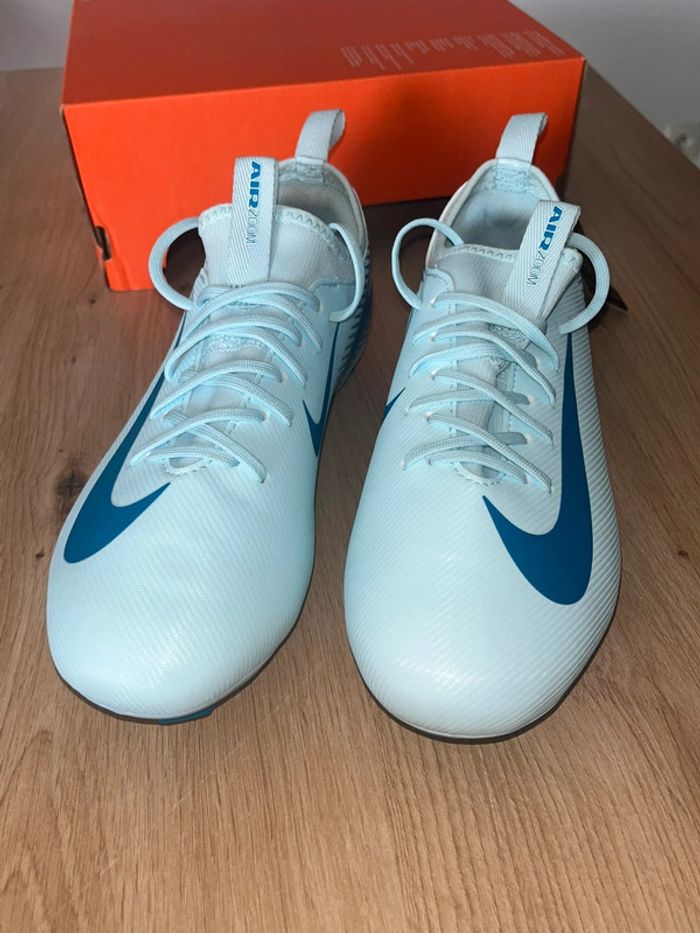 Chaussures de foot , Nike , Zoom Vapor , Bleu , Taille 38 , neuves - photo numéro 3