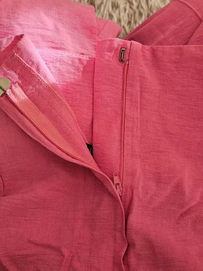Pantalon rose fushia clair JF Lefon Taille 40 Neuf - photo numéro 7