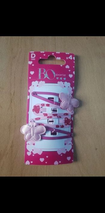 4 barrettes neuve pour fille