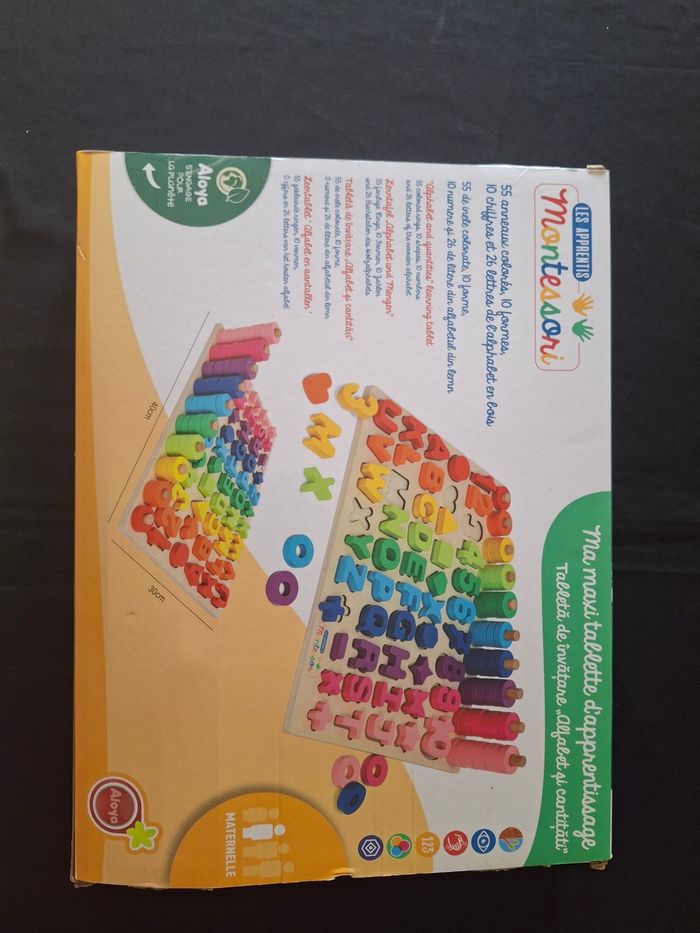 Montessori maxi tablette d apprentissage - photo numéro 5