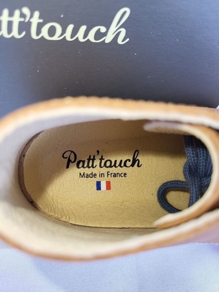 Bottines fille en cuir rose Point 20 Made in France 🇨🇵 - photo numéro 5