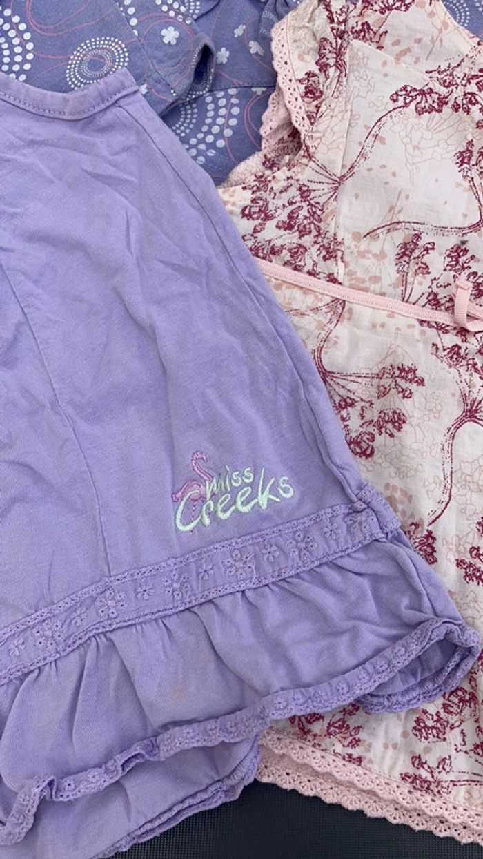 Lot ensemble débardeur haut tunique vêtement 24 mois 2 ans bébé enfant fille - photo numéro 5