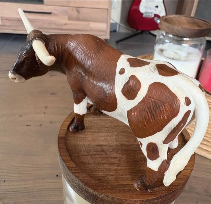 Taureau Texas Schleich Longhorn Bulle 2002 - photo numéro 2